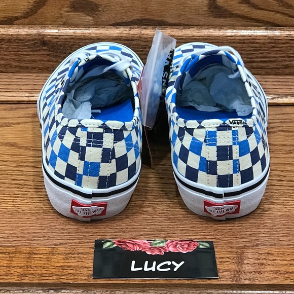 Vans Authentic Pro Checkerboard Classic White Shoe - Picture 6 of 8